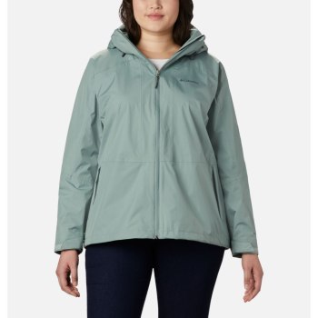 Columbia Ženske Jakne - Windgates Plus Size Svijetlo Zelene | YORA-04385
